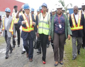 npa md hadiza touring a site