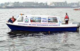 boat with people in water